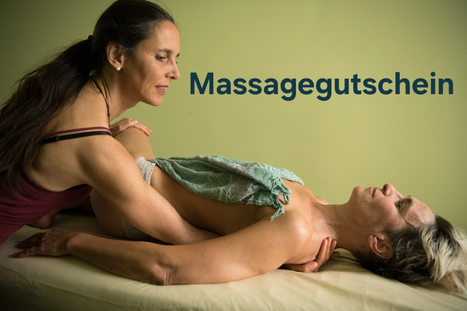 Körperglück - Massagetherapie - Massagegutschein